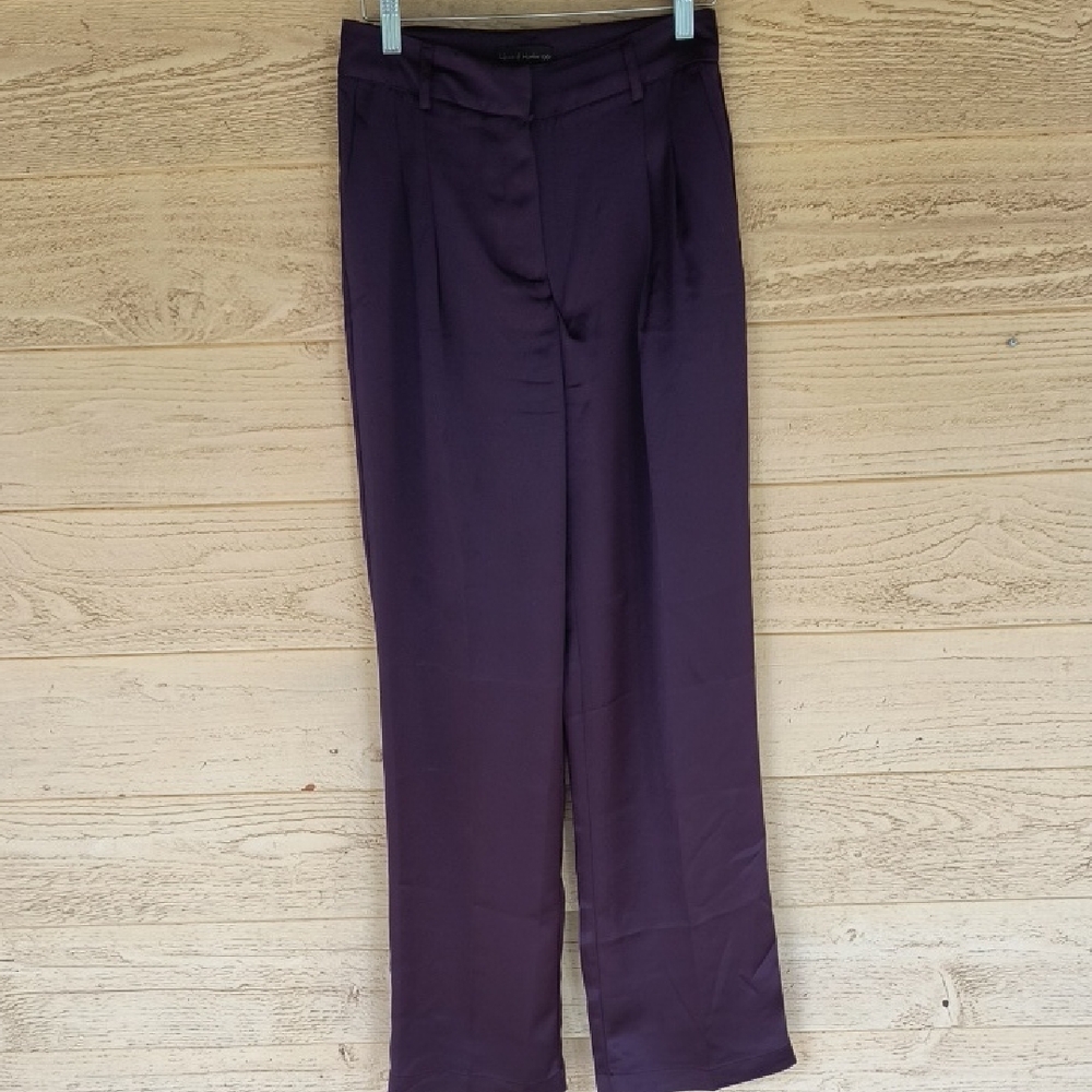 House Of Harlow Satin Pants